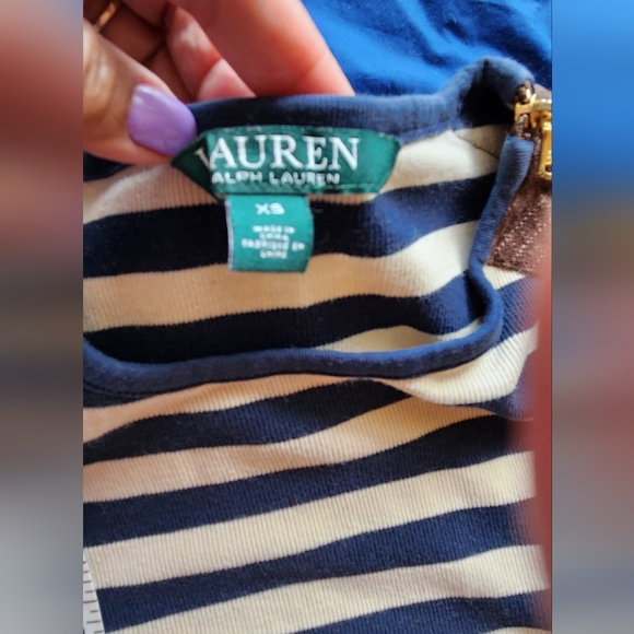 Ralph Lauren Top and Forever 21 Crop high Waist Pants + Free Necklace - Picture 6 of 13